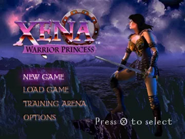 Xena - Warrior Princess (GE) screen shot title
